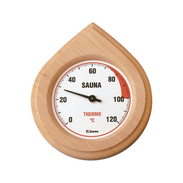Finnsa Holz-Sauna-Thermometer, Tropfen