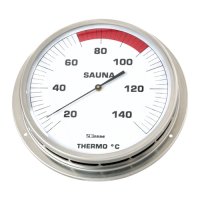 Finnsa Sauna-Thermometer Klassik mit Flansch