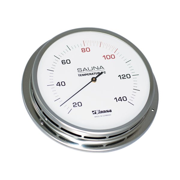 Finnsa-Sauna-Thermometer Trend mit Flansch, 130 mm