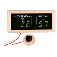 Finnsa Elektronisches Sauna-Thermo-Hygrometer