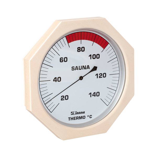 Finnsa XL-Holz-Sauna-Thermometer, 200 mm
