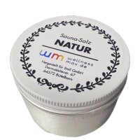 WellnessMax Aqua-Peeling-Salz 150 g Natur