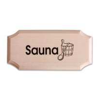 Elsässer Schild 8-eckig, Sauna