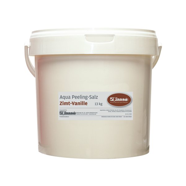 Aqua-Peeling-Salz 13 kg Zimt-Vanille