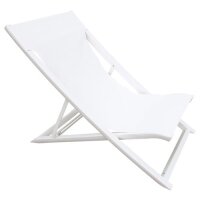 Deckchair Sunset, weiß/weiß