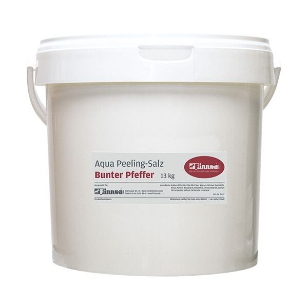 Aqua-Peeling-Salz Bunter Pfeffer, 13 kg