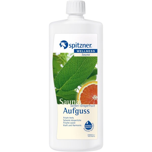 Spitzner Sauna-Aufguss Salbei-Grapefruit 1 l