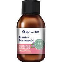 Haut- und Massageöl Rosenholz-Geranium 200 ml