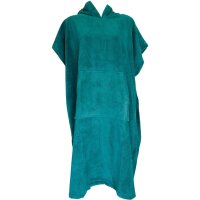 Poncho "Samt", petrol, S/M