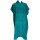 Poncho "Samt", petrol, S/M