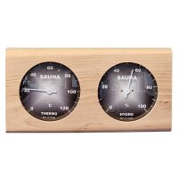Sauna-Hygrotherm, Holz, anthrazit