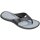 Herren V-Strap Slipper, silber/grau, Größe 40