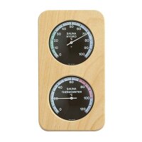 Sauna-Hygrotherm mit Holzrahmen