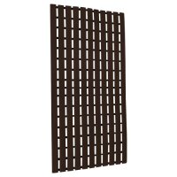 Supergrip-Hygienematte "Hart-PVC", braun