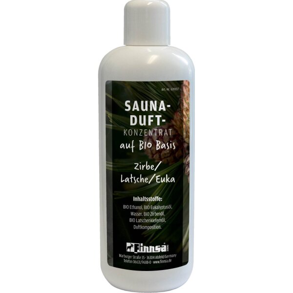 BIO Sauna-Duft Zirbe/Latsche/Euka 0,5 l