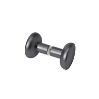 Türknopf-Set Schwarz (Preis/ Paar)