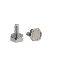 Türmagnet (150 N), Gewindelänge 8 mm