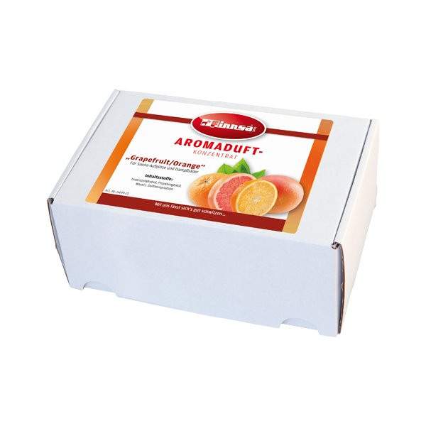 Aroma-Duftbox 15 ml Miniaturflasche 24x15 ml sortenrein Grapefruit/Orange
