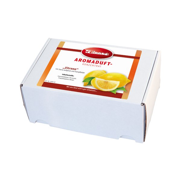 Aroma-Duftbox 15 ml Miniaturflasche 24x15 ml sortenrein Zitrone