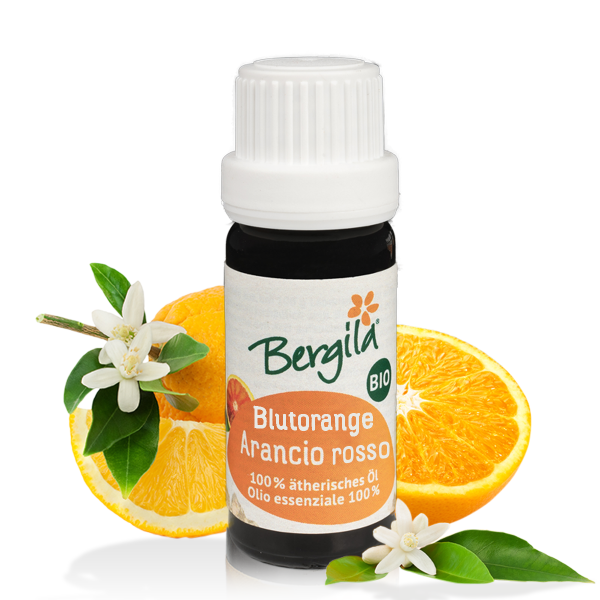 Bergila Blutorange Bio Ätherisches Öl citrus sinensis var. dulcis 30 ml