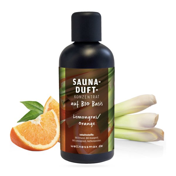 Wellnessmax Bio Sauna-Aufguss Lemongras/Orange*